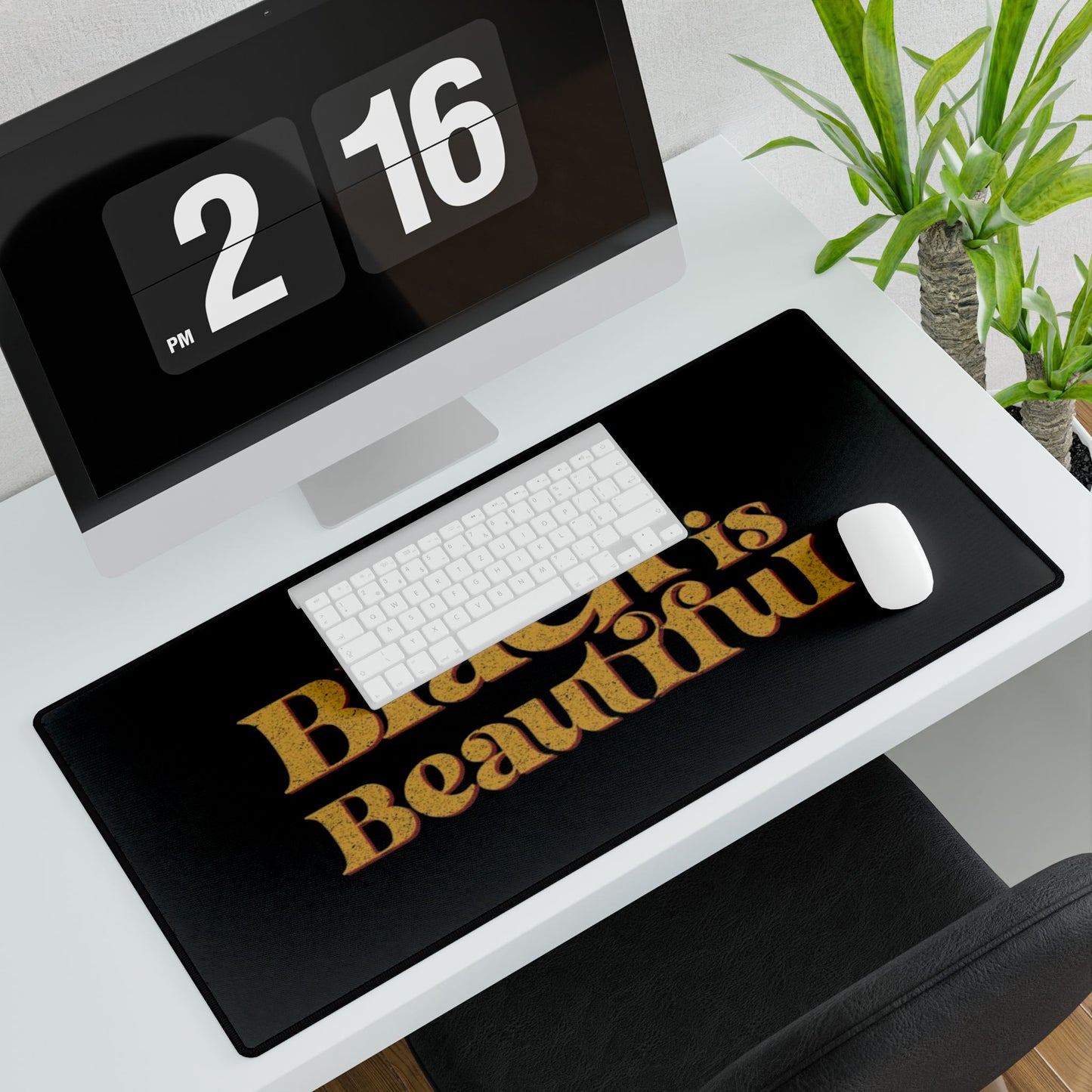 Black is Beautiful Desk Mats