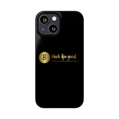 Black Life Slim Phone Cases