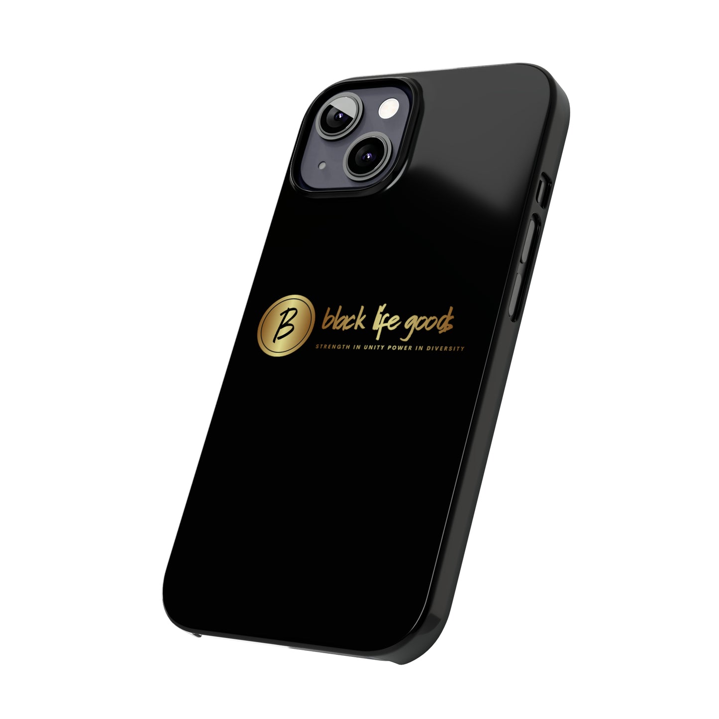 Black Life Slim Phone Cases