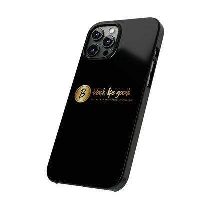 Black Life Slim Phone Cases