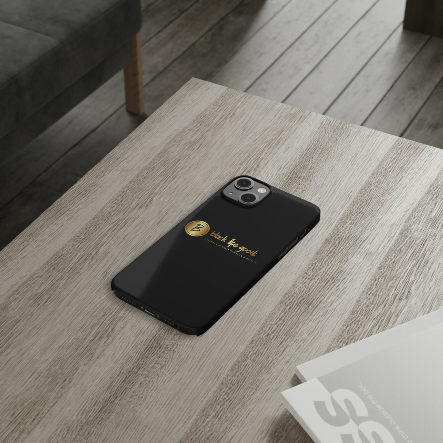 Black Life Slim Phone Cases