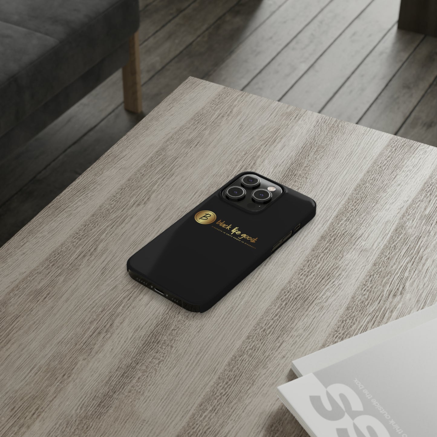 Black Life Slim Phone Cases