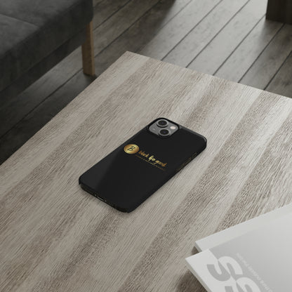 Black Life Slim Phone Cases