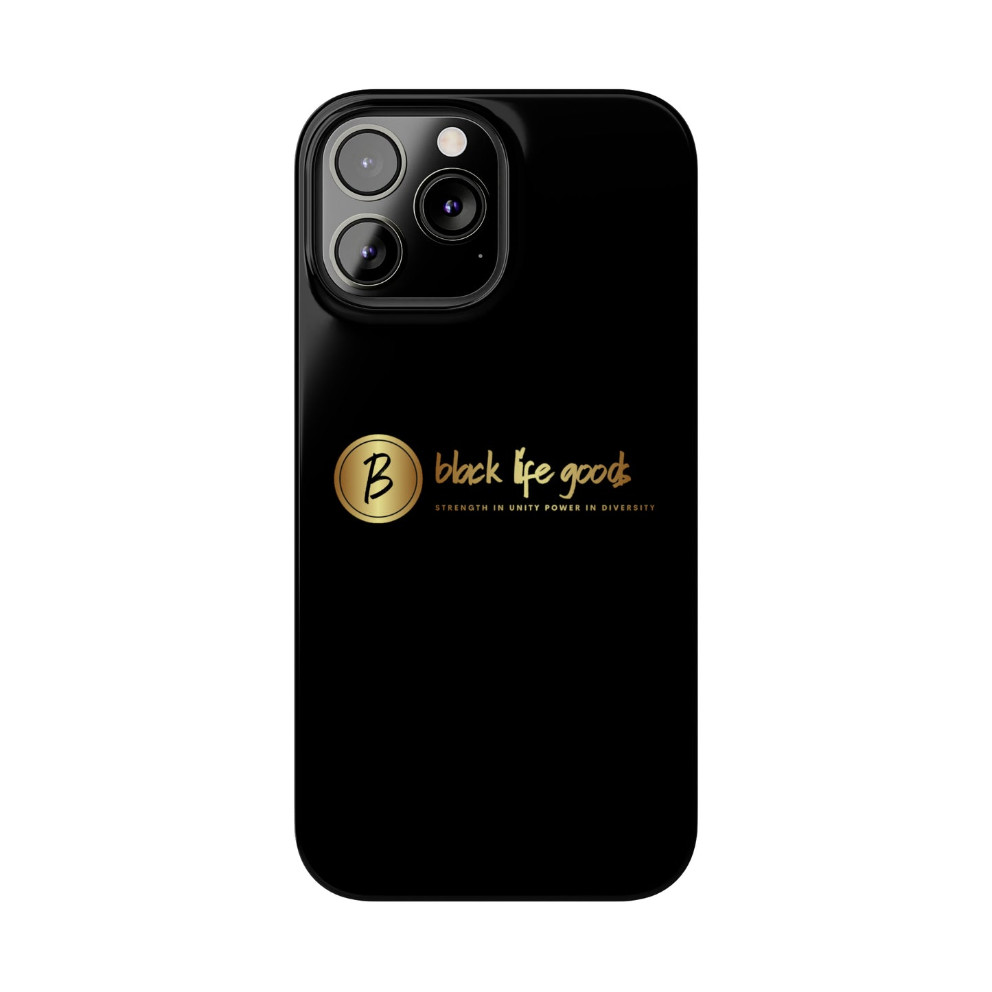 Black Life Slim Phone Cases