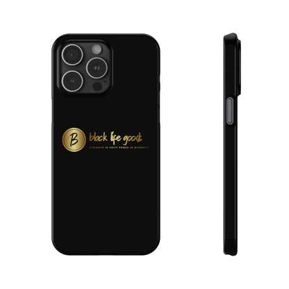 Black Life Slim Phone Cases