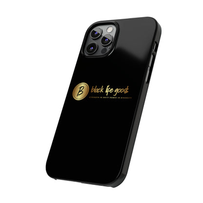 Black Life Slim Phone Cases