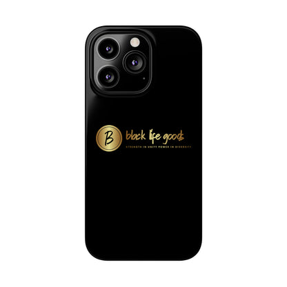 Black Life Slim Phone Cases