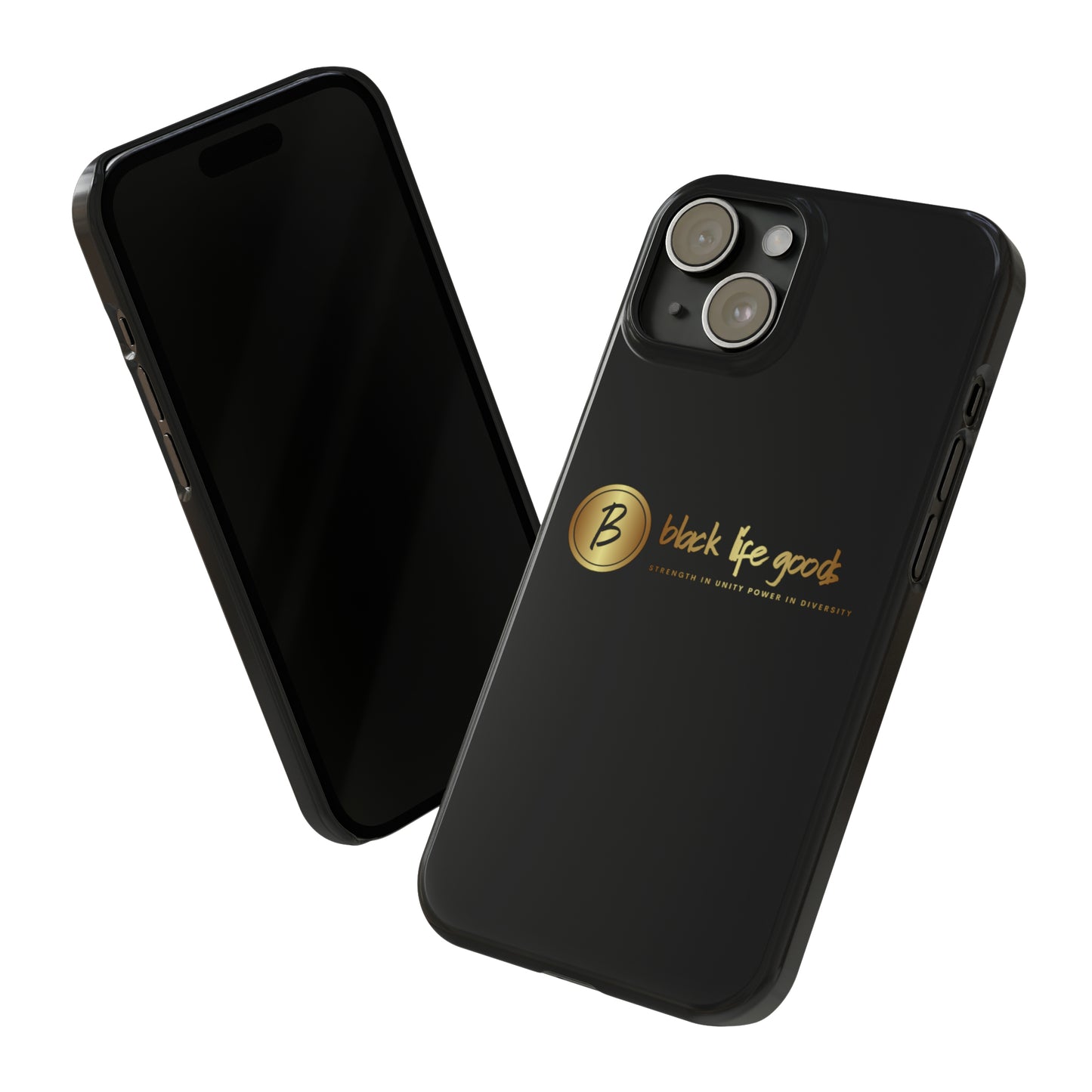 Black Life Slim Phone Cases