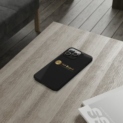 Black Life Slim Phone Cases