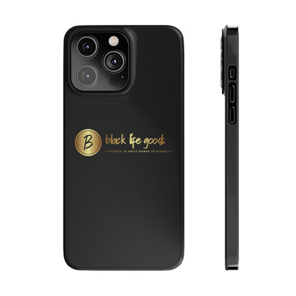 Black Life Slim Phone Cases