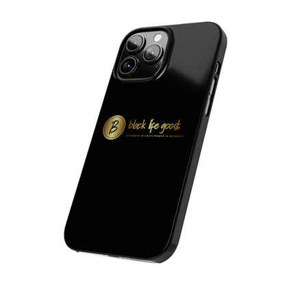 Black Life Slim Phone Cases